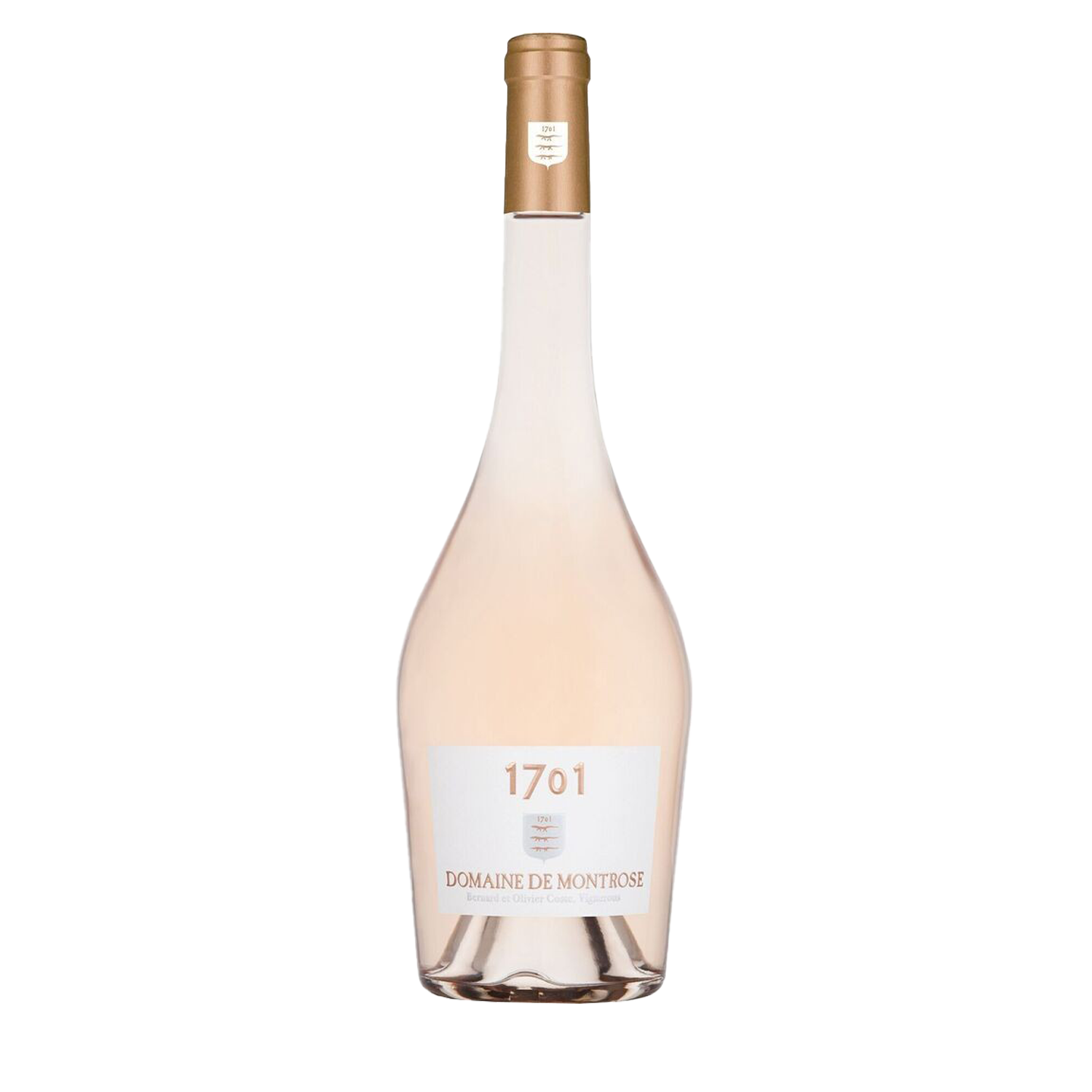 Weinflasche 1701 und Domainede Montrose.