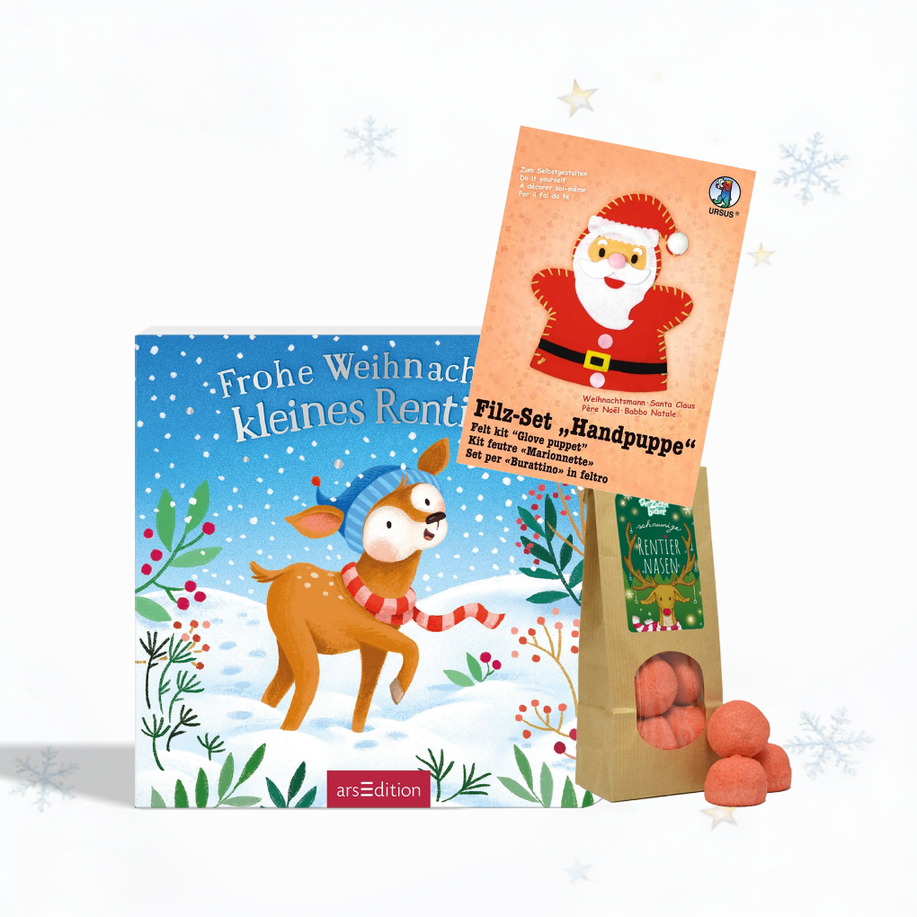 Frohe Weihnachten kleines Rentier