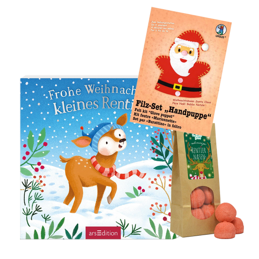 Frohe Weihnachten kleines Rentier