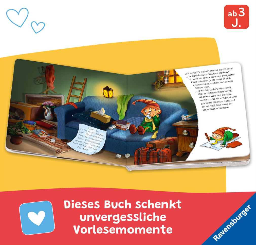 Hurra der Wichtel ist da