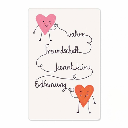 Wahre Freundschaft kennt keine Entfernung