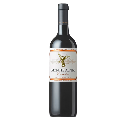 Rotwein Carmenére von Montes Alpha