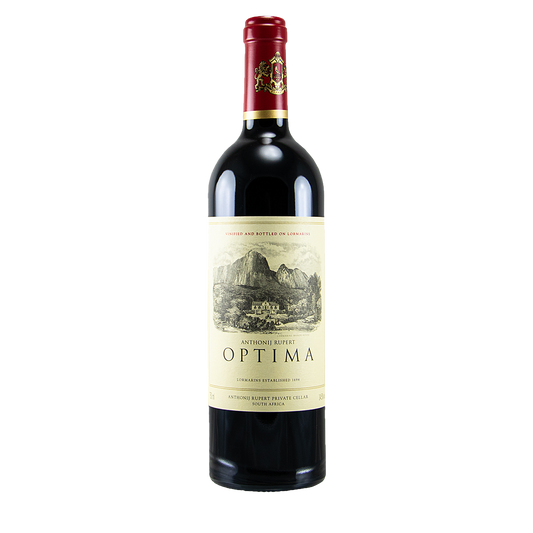 Rotwein Cuveé, Cape Blend, Optima von Anthonij Rupert aus Südafrika