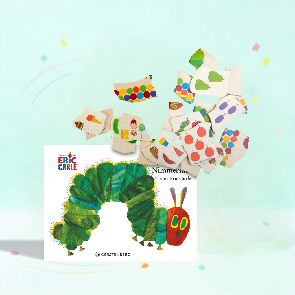 Die kleine Raupe Nimmersatt + Schichtenpuzzle
